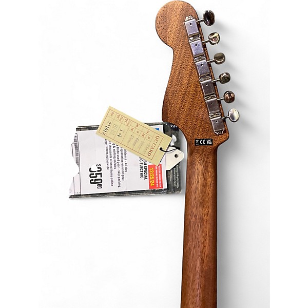 Used Fender MALIBU SPECIAL Natural Acoustic Electric Guitar