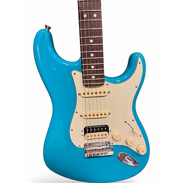 Used Fender American Professional II Stratocaster Miami Blue Solid Body Electric Guitar