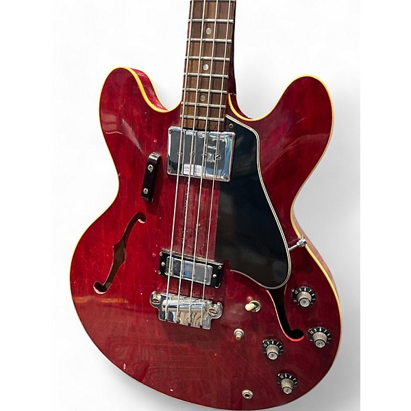 Vintage 1967 Gibson EB-2DC Cherry Electric Bass Guitar