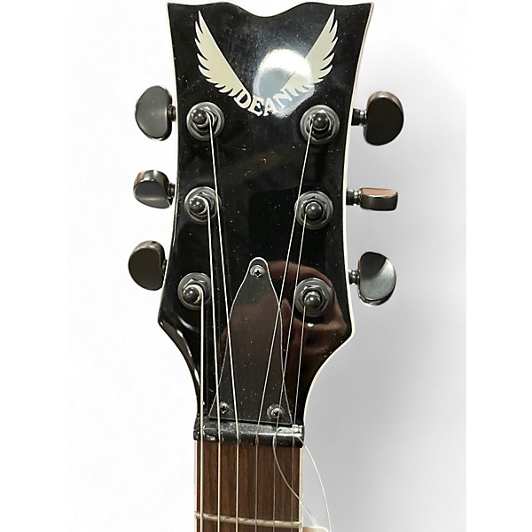 Used Dean Thoroughbred Blue Sunburst Solid Body Electric Guitar