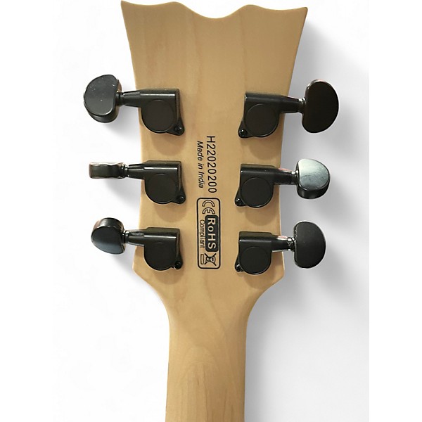 Used Dean Thoroughbred Blue Sunburst Solid Body Electric Guitar