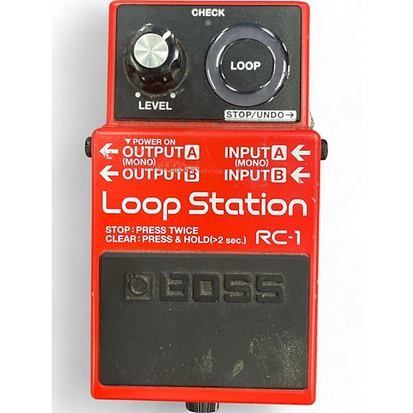 Used BOSS RC1 Loop Station Pedal