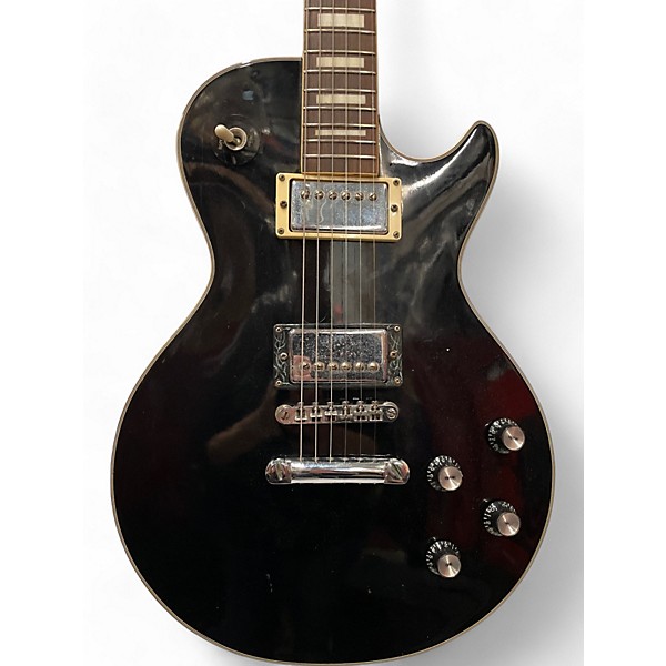 Used Kumika lp300 Black Solid Body Electric Guitar
