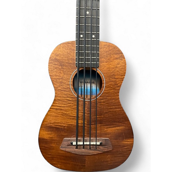 Used Kala Ubass kaubass koa Ukulele