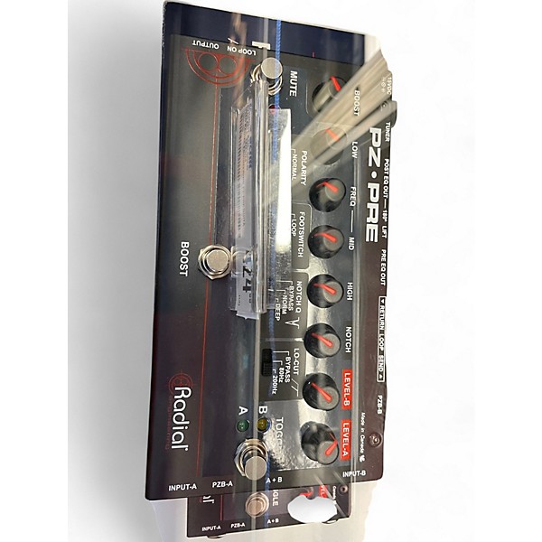 Used Radial Engineering PZ-PRE Guitar Preamp
