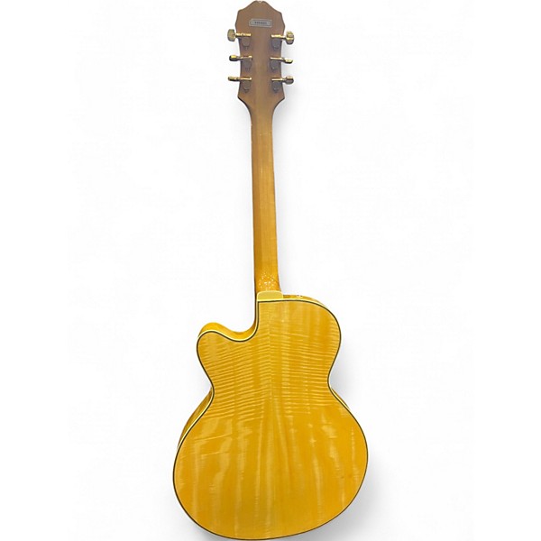 Used Epiphone EMPEROR Natural Hollow Body Electric Guitar