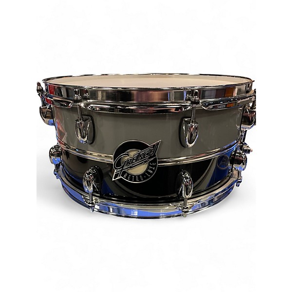 Used Gretsch Drums Used Gretsch Drums 14X6.5 Retroluxe Snare black and grey Drum