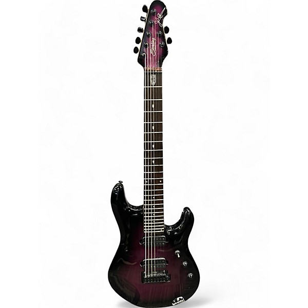 Used Sterling by Music Man JP70 John Petrucci Signature Purple Solid Body Electric Guitar