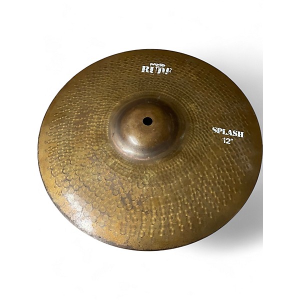 Used Paiste 10in rude splash Cymbal