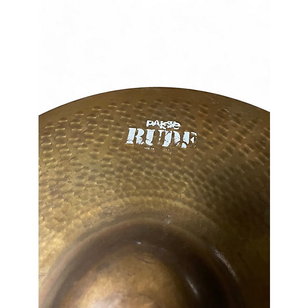 Used Paiste 10in rude splash Cymbal