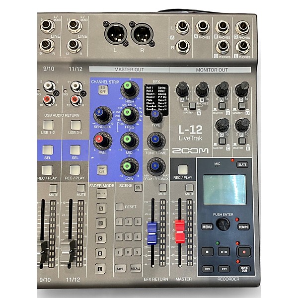 Used Zoom L-12 Live Trak Unpowered Mixer