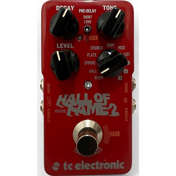 Used TC Electronic Hall Of Fame 2 Reverb Effect Pedal