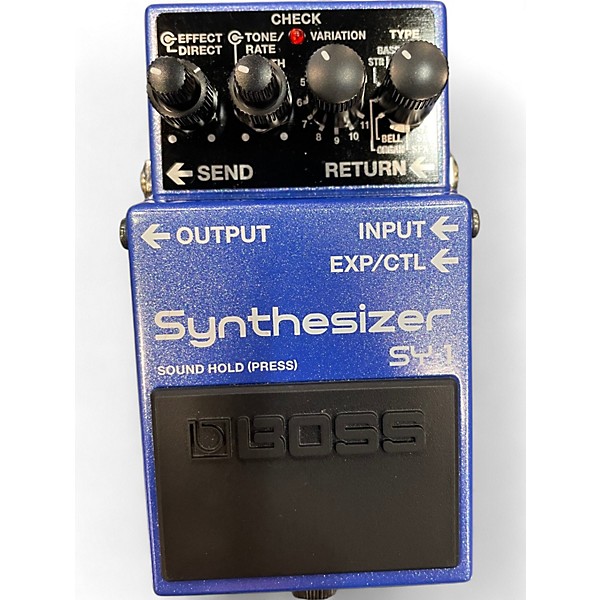 Used BOSS Sy-1 synthesizer Effect Pedal