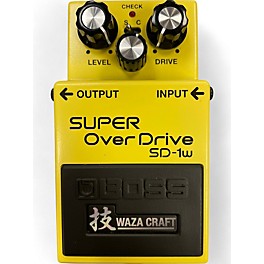 Used BOSS SD1W Super Overdrive Waza Craft Effect Pedal