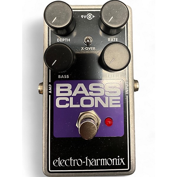 Used Electro-Harmonix Bass Clone Analog Chorus Bass Effect Pedal