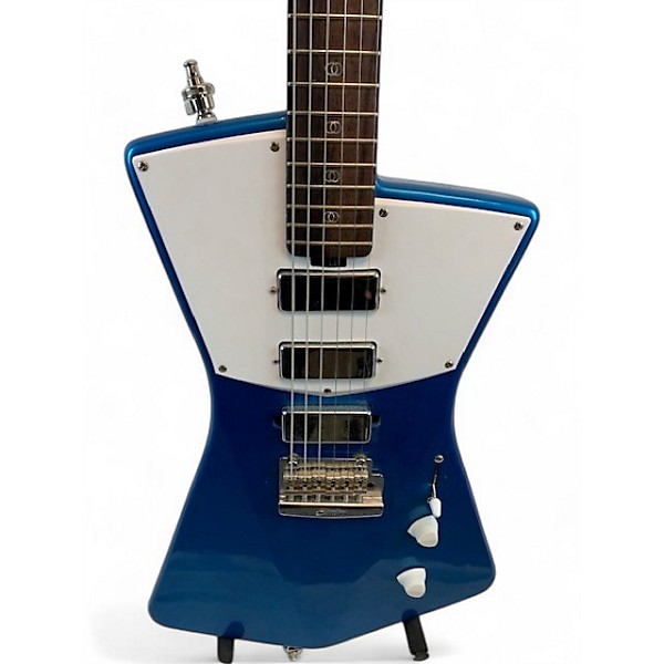 Used Sterling by Music Man ST VINCENT Baltic Blue Solid Body Electric Guitar