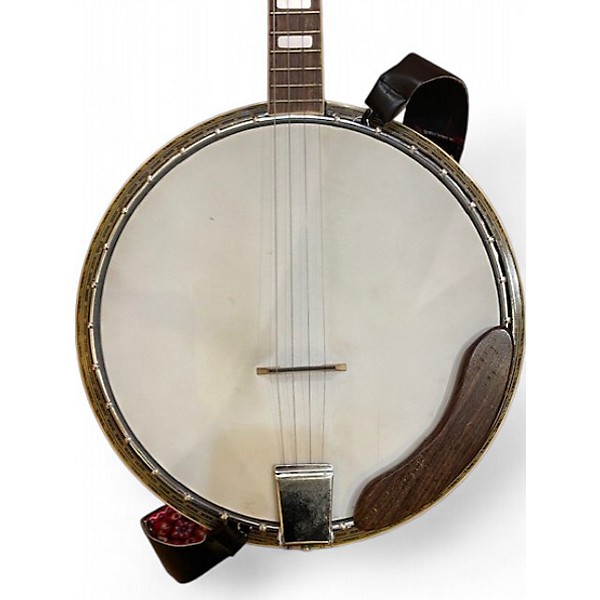 Used Penco 4 String Banjo Brown Banjo