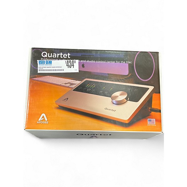 Used Apogee Quartet Audio Interface Audio Interface