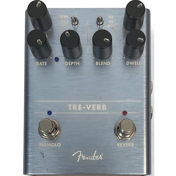 Used Fender TRE-VERB Effect Pedal