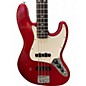 Used Fender Used Fender Highway One Jazz Bass Translucent red Electric Bass Guitar