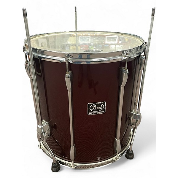 Used Pearl Used Pearl EXPORT SERIES 4 PIECE Burgundy Drum Kit