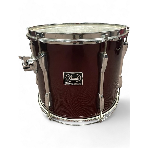 Used Pearl Used Pearl EXPORT SERIES 4 PIECE Burgundy Drum Kit