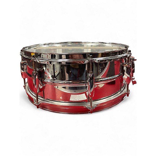 Used Pearl Used Pearl Mirror Chrome Steel Shell Snare Chrome Drum