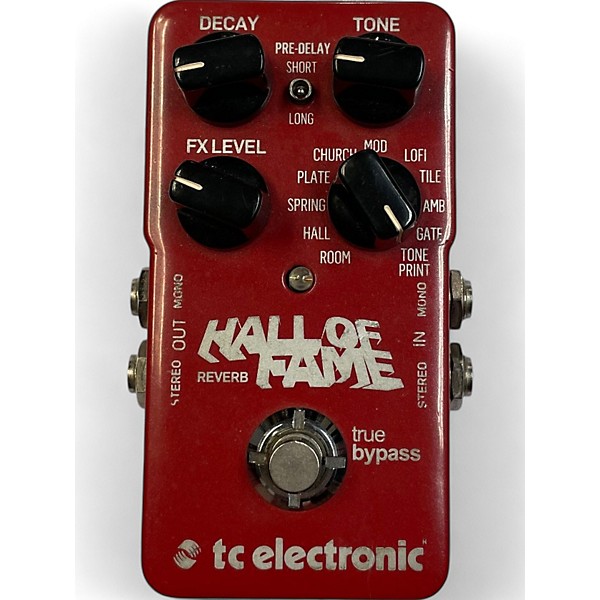 Used TC Electronic Used TC Electronic Hall Of Fame Reverb Effect Pedal