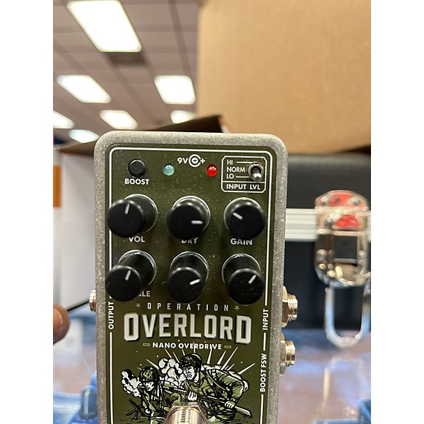 Used Electro-Harmonix nano operation overlord Effect Pedal