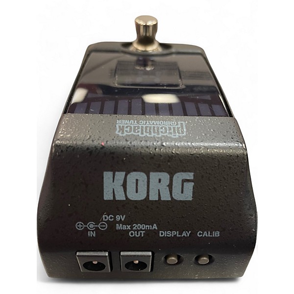 Used KORG PB01 Pitchblack Chromatic Tuner Pedal