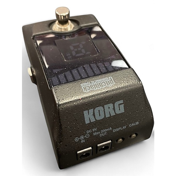 Used KORG PB01 Pitchblack Chromatic Tuner Pedal