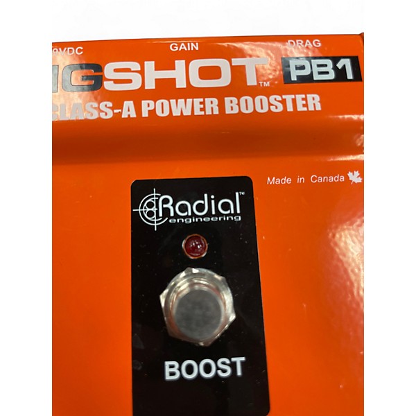 Used Radial Engineering BIG SHOT Effect Pedal