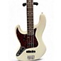 Used Fender Used 2023 Fender AMERICAN VINTAGE II 1966 JAZZ BASS LEFT HANDED Olympic White Electric Bass Guitar