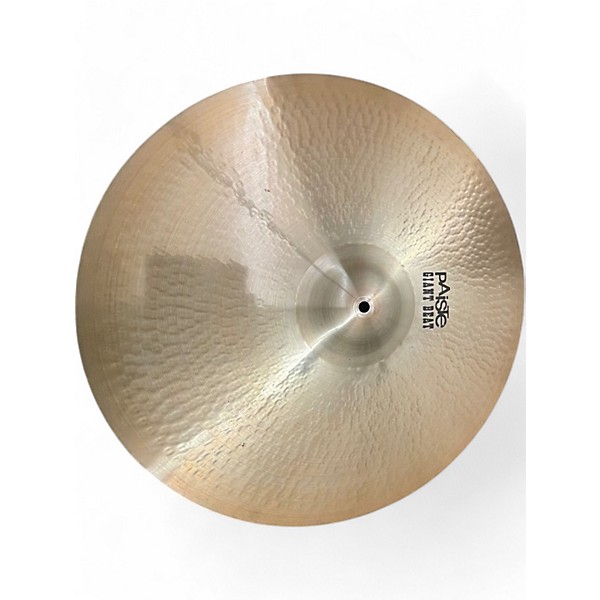 Used 2024 Paiste 20in Giant Beat Crash Ride Cymbal