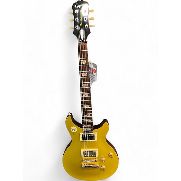 Used Epiphone Used Epiphone Limited Edition Tak Matsumoto DC Custom Gold Top Solid Body Electric Guitar