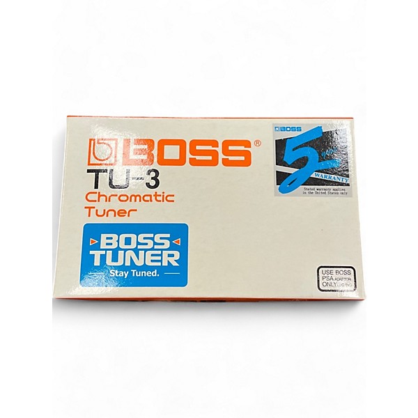 Used BOSS Used BOSS TU3 Chromatic Tuner Pedal