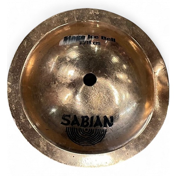 Used SABIAN Used SABIAN STAGE ICE BELL Cymbal