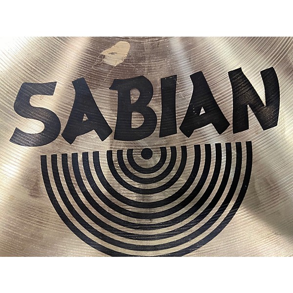 Used SABIAN Used SABIAN AAX Metal Crash Brilliant Cymbal