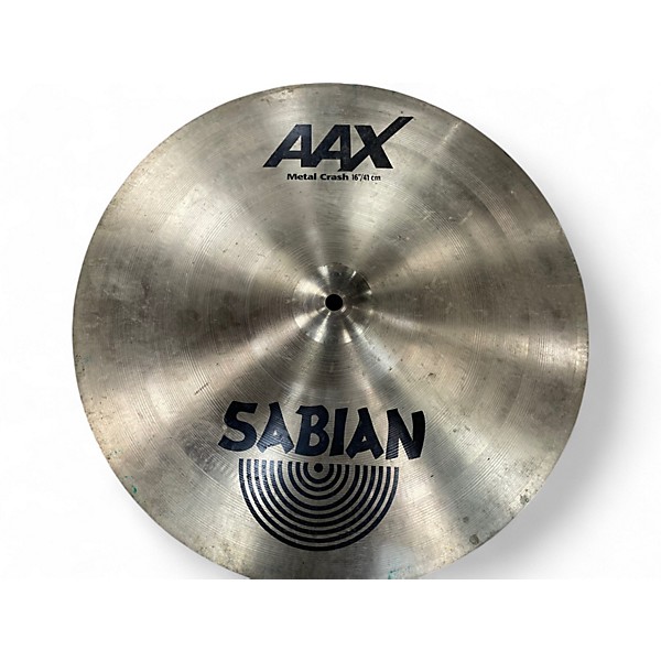 Used SABIAN Used SABIAN AAX Metal Crash Brilliant Cymbal