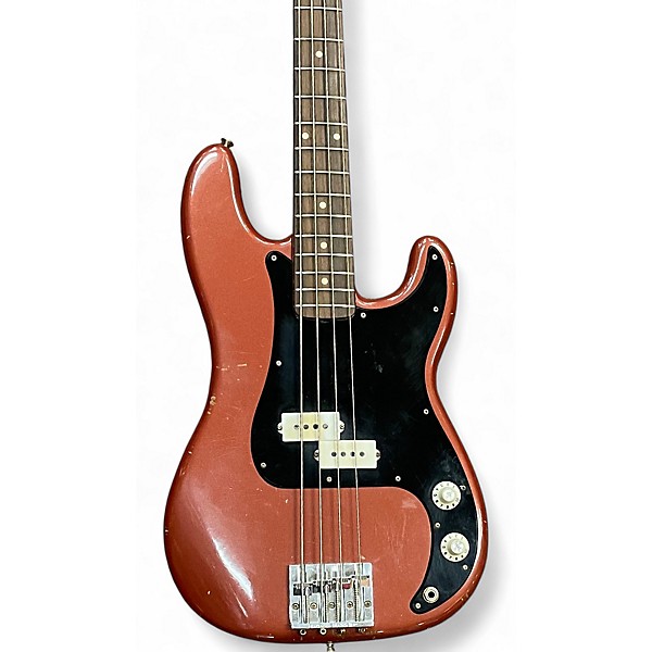 Used 2019 Fender Masterbuilt BY JASON SMITH 1960'S PRECISION BASS RELIC Indian Fire Red Electric Bass Guitar