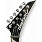 Used Jackson Used Jackson Jackson MJ Series Rhoads RRT Black and Silver Solid Body Electric Guitar