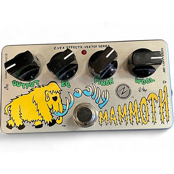 Used ZVEX Wooly Mammoth Bass Fuzz Bass Effect Pedal