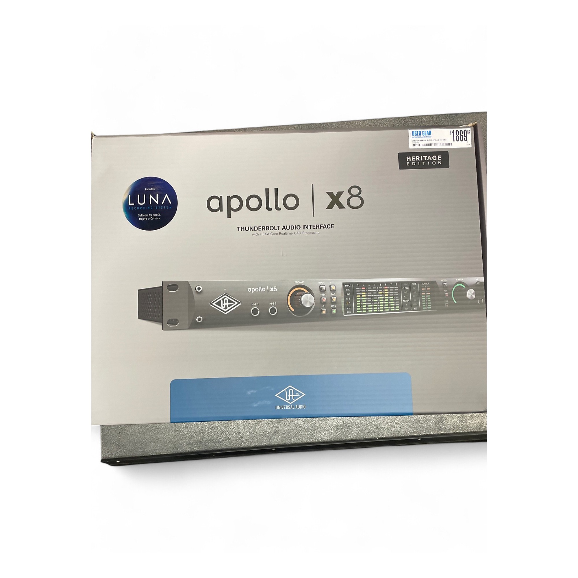 Used Universal Audio Used Universal Audio Apollo X8 3 Audio