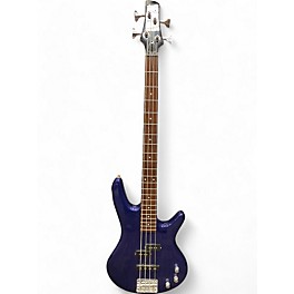 Used Ibanez Used Ibanez GSR200 Blue Electric Bass Guitar