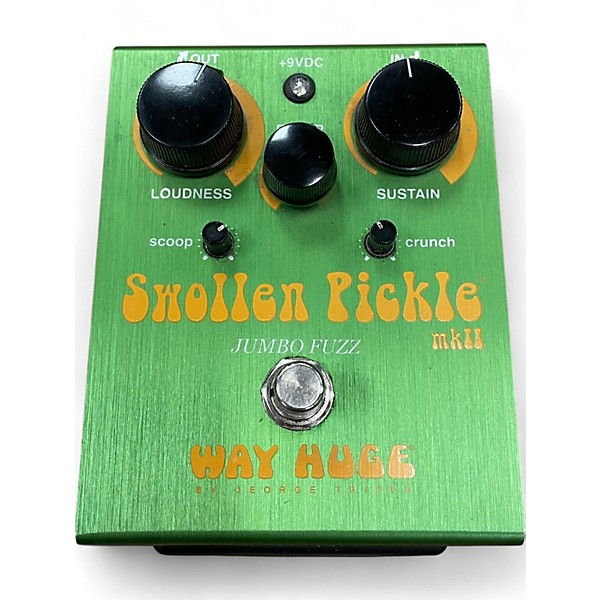 Used Way Huge Electronics Used Way Huge Electronics WHE401 Swollen Pickle MKII Super Jumbo Fuzz Effect Pedal