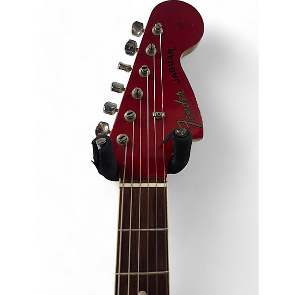 Vintage 1966 Fender Jaguar CAR Candy Apple Red Solid Body Electric Guitar