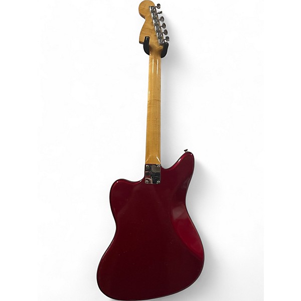 Vintage 1966 Fender Jaguar CAR Candy Apple Red Solid Body Electric Guitar