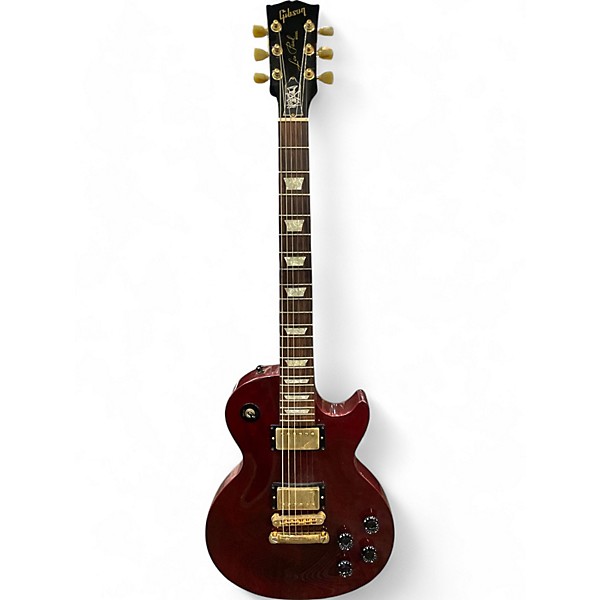 Used 1996 Gibson Les Paul Studio Wine Red Solid Body Electric Guitar