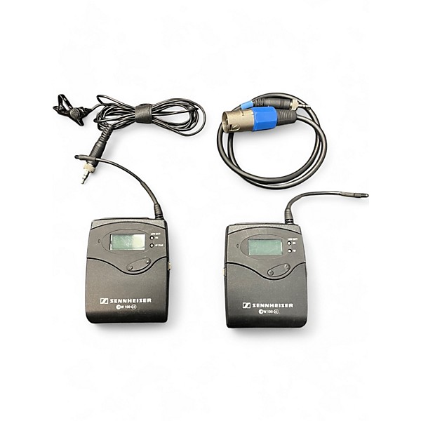 Used Sennheiser Used Sennheiser SK100 Bodypack Transmitter and EK100 Diversity Receiver Lavalier Wireless System