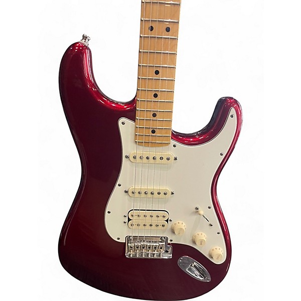 Used Fender Used Fender American Standard Stratocaster mystic red Solid Body Electric Guitar